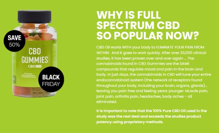 Greenvow CBD Gummies - (Facts Exposed!) Safe Results?