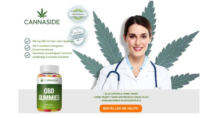 CannaSide CBD Gummies Germany - (Shocking User Results) Where To Buy?