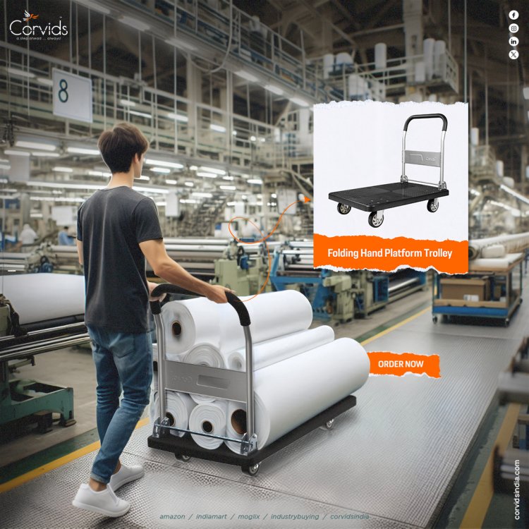 Hand Trolleys for Easy Transport | Corvids India