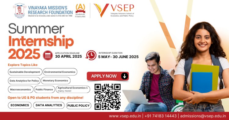 BSc Eco at VSEP: A Modern Pathway to an Impactful Economic Career