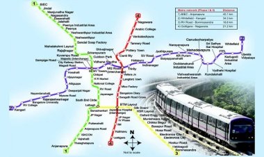 Bangalore Metro Route Map: Timing, Lines, and Stations