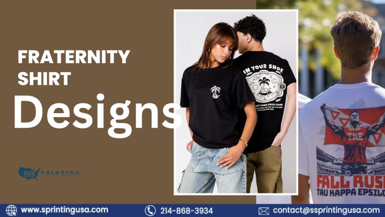 Making The Best Of Your Next Fraternity Shirt Designs