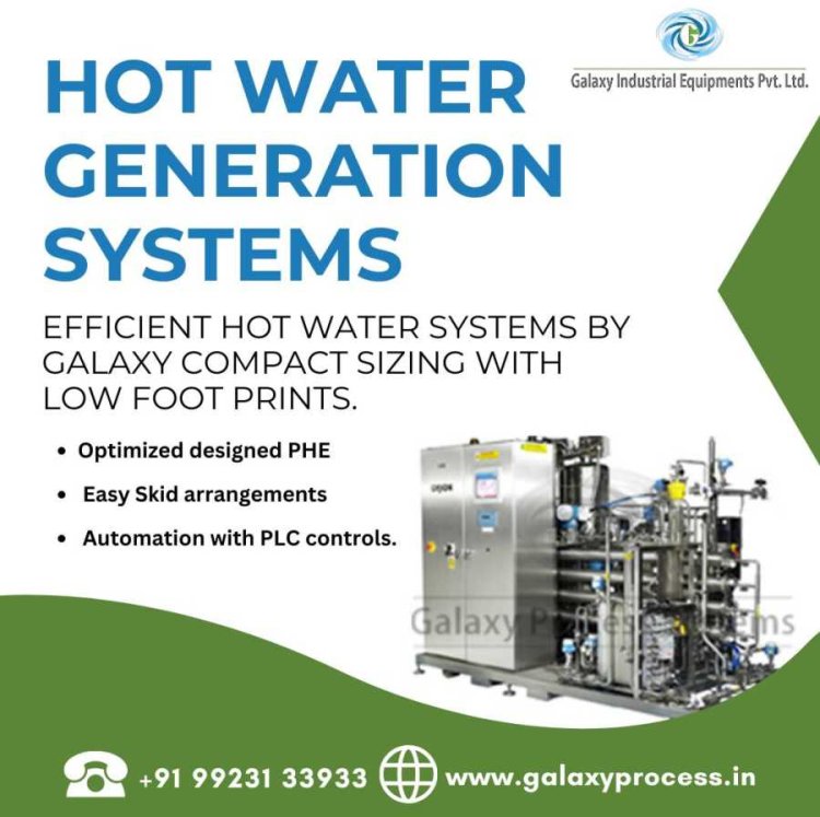 Hot water generation system manufcature in Pune