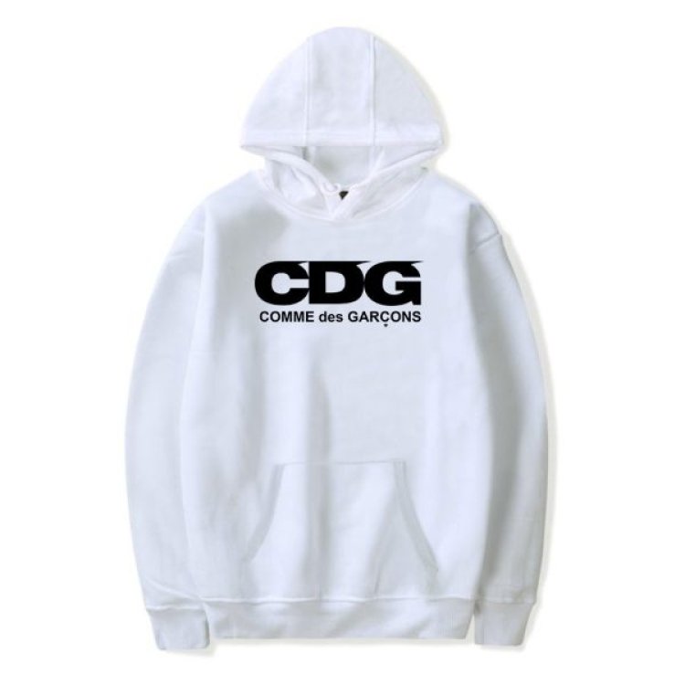 CDG Hoodie White