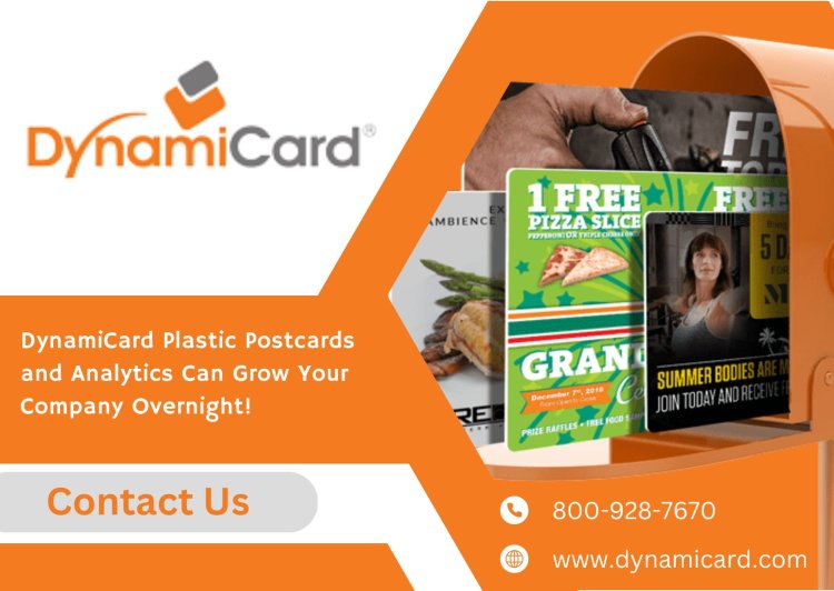 Grow Restaurant and Hair Care Business with Plastic Postcard Mailers from DynamiCard
