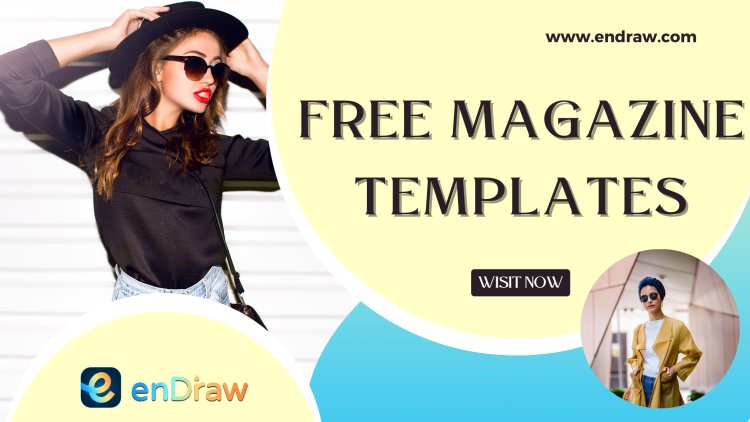 Top 5 Reasons to Use Free Magazine Cover Templates from enDraw