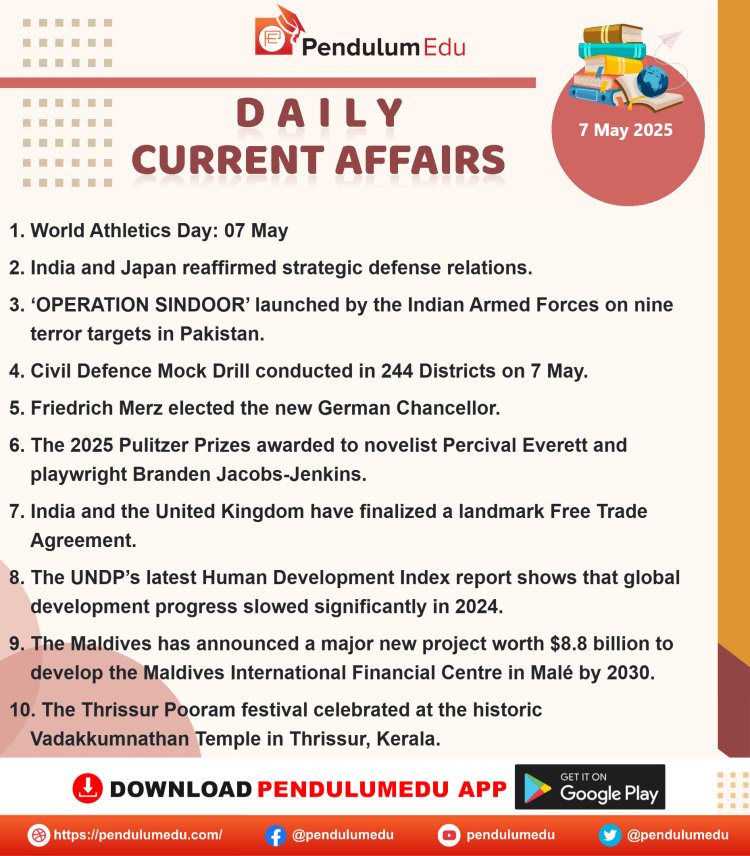 Current Affairs News Article 8 April 2025