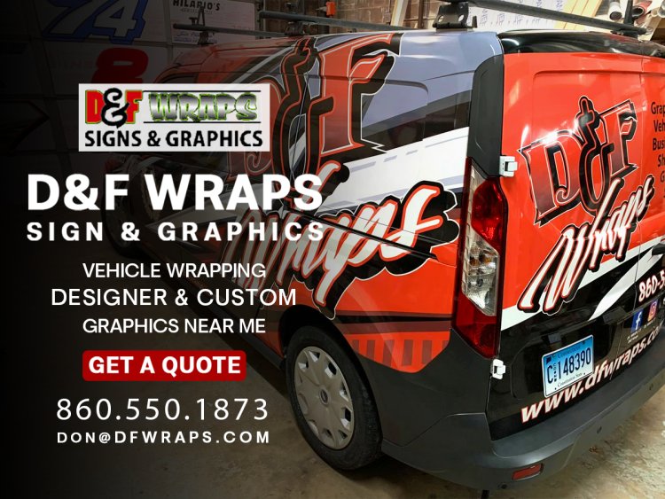 Professional Car Wrap Installation and Printing in CT by D&F Wraps