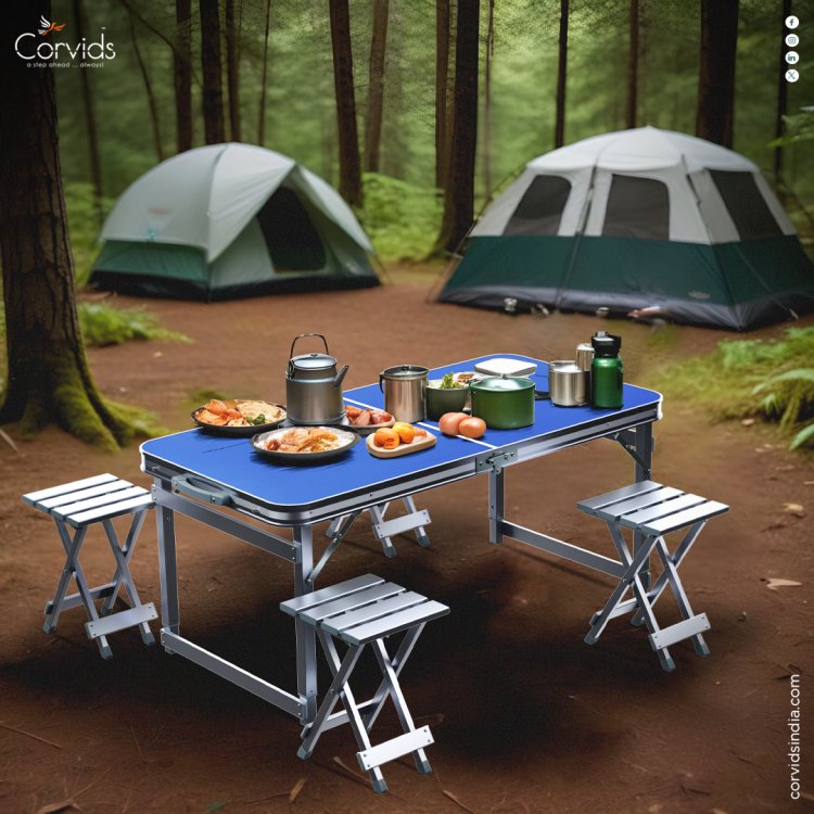 Foldable Table from Corvids India: A Perfect Blend of Functionality and Convenience