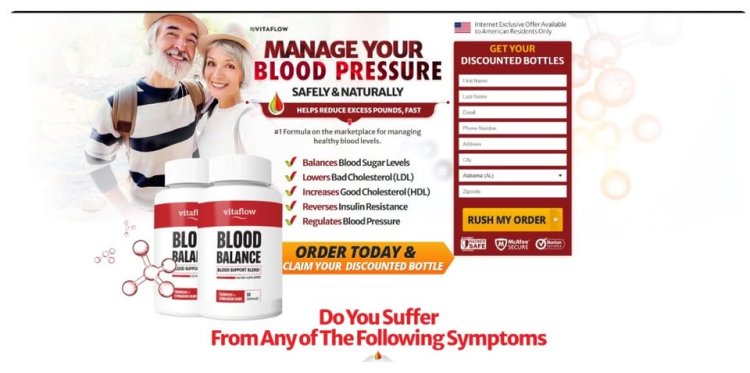 VitaFlow Blood Balance :- How Can Improve Your Health?