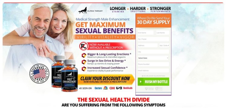 Alpha Thrust Male Enhancement: A Natural Solution for Men’s Health