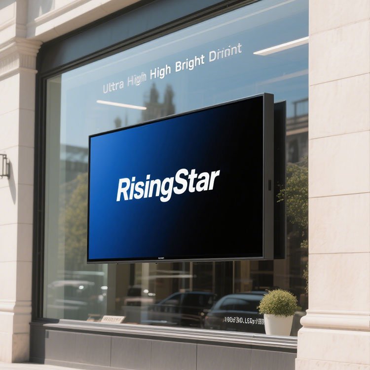 Elevate Your Storefront: Window Facing Displays by Rising LCD