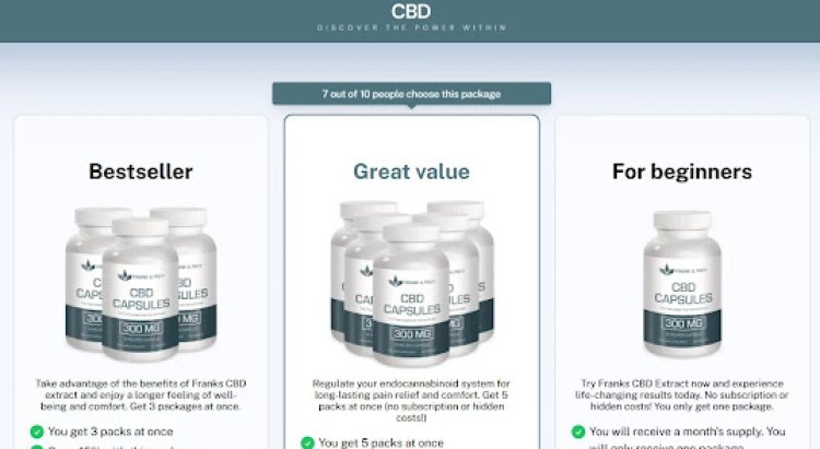 The Benefits of Frank & Frey CBD Capsules: A UK Shopper's Guide