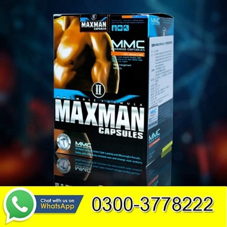 Maxman Capsules Price In Pakistan- 03003778222
