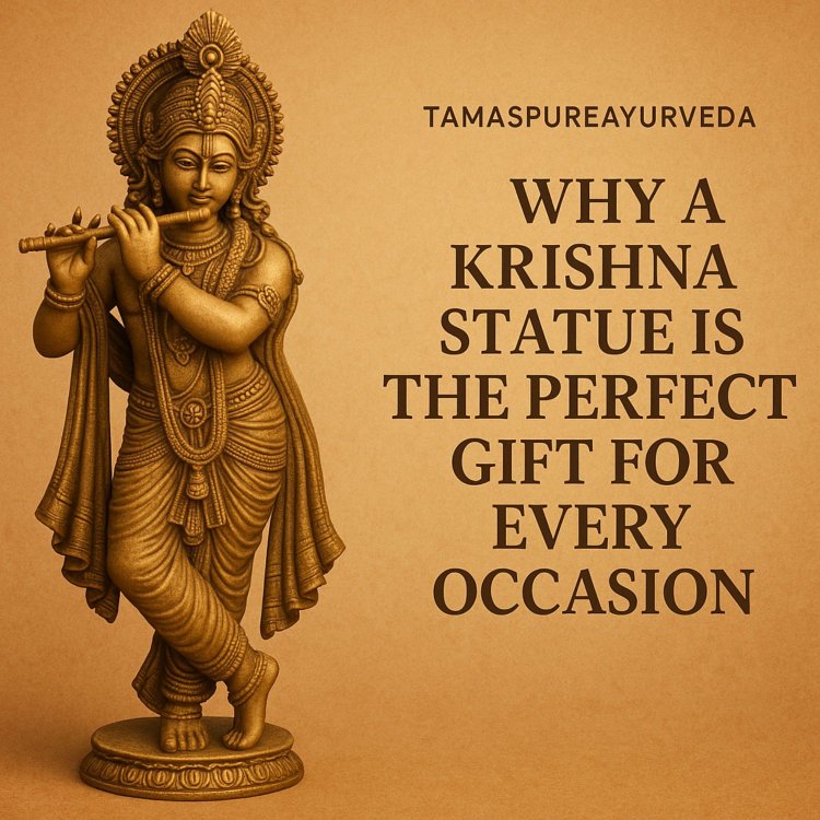 Why a Krishna Statue is the Perfect Gift for Every Occasion | Tamaspureayurveda