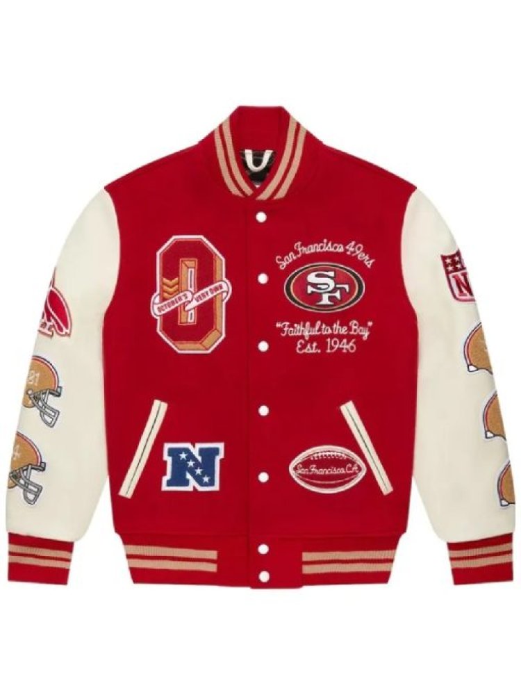 Style Meets Legacy: The Allure of the 49ers Ovo San Francisco Jacket