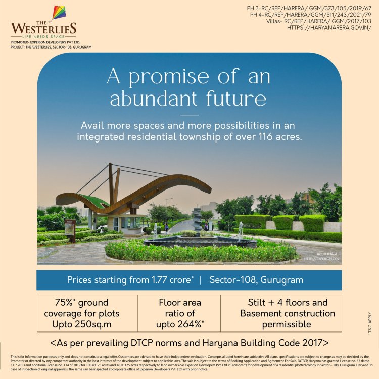 Plots in Dwarka Expressway | Experion