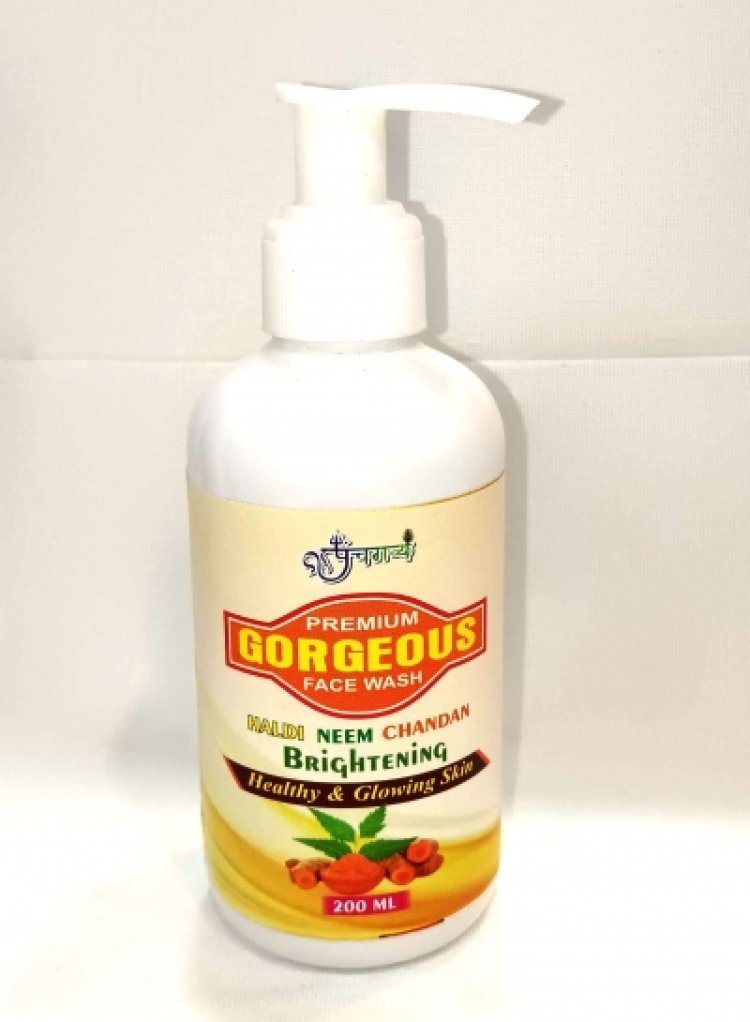 Buy Now Haldi Chandan Face Wash for all skin types with Haldi Chandan for Pore Minimising, deeply cleanses, purifies and brightens skin thoroughly to reveal refreshed instant natural glow skin.