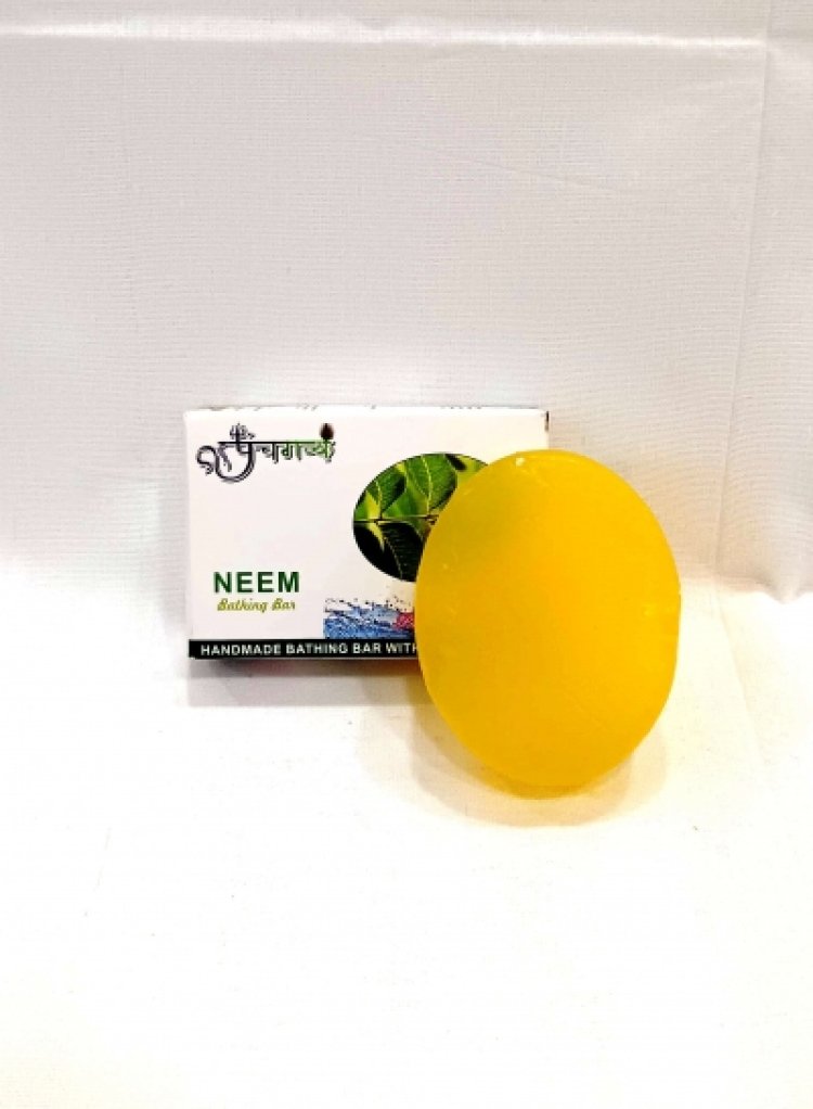 Buy Neem Bathing Bar Online | Panchgavya