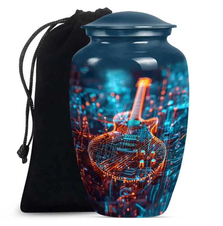 Guitar Cremation Urns for Ashes: A Soulful Tribute for Music Lovers
