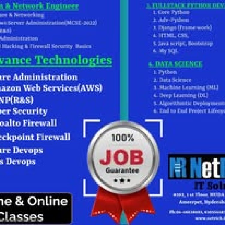 Best Data Science and Machine Learning training – Offline and Online training in Hyderabad