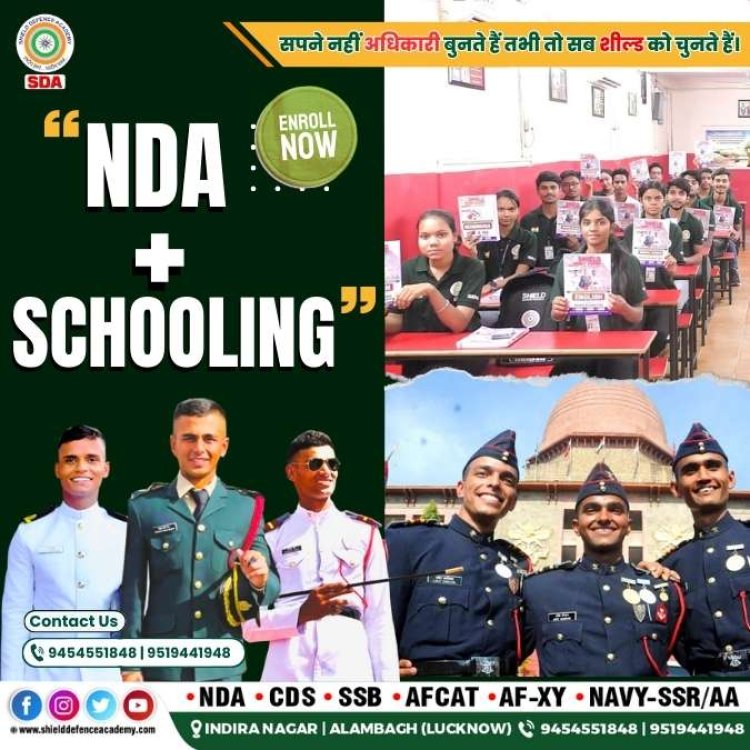 Nda Foundation Coaching At Shield Defence Academy In Up