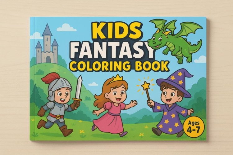 You Won’t Believe What’s Inside This Kids Fantasy Coloring Book PLR – Start Earning Today!