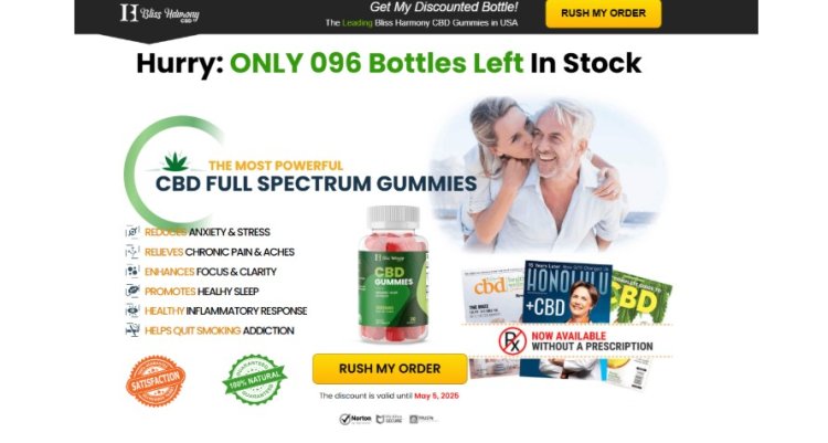 Harmony Wave CBD Gummies: Natural Relief in a Delicious Gummy