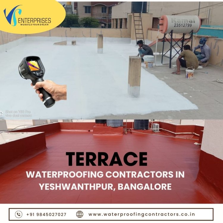 Professional terrace waterproofing contractors in Yeshwanthpur, Bangalore