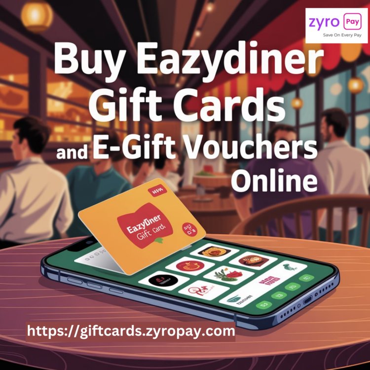 Buy Eazydiner Gift Cards and E-Gift Vouchers Online
