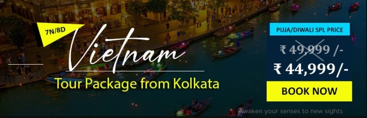 Vietnam Package Tour from Kolkata – Explore Hidden Caves, Floating Markets, and Coastal Beauty