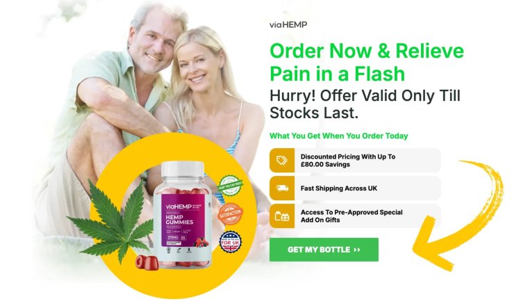Via HEMP Gummies Canada: Eases Chronic Pain & Inflammation