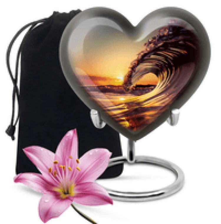 Serene Farewells: Choosing a Unique Beach Urn for Funeral Ashes
