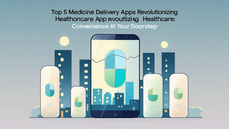 Top 5 Medicine Delivery Apps Revolutionizing Healthcare: Convenience at Your Doorstep