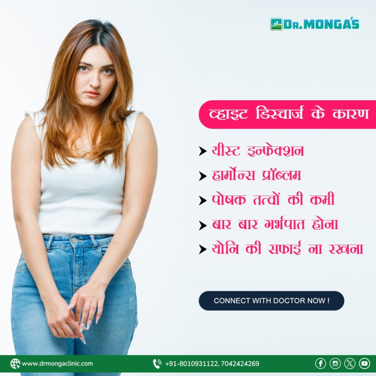 Leucorrhoea (white discharge) treatment in Delhi & Gurgaon