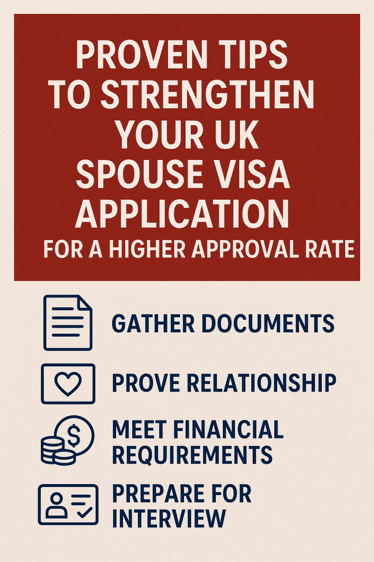 Proven Tips to Strengthen Your UK Spouse Visa Application for a Higher Approval Rate