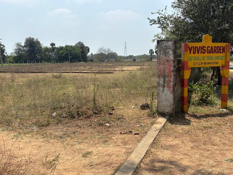 Dtcp approved plots for sale at egattur in installment scheme