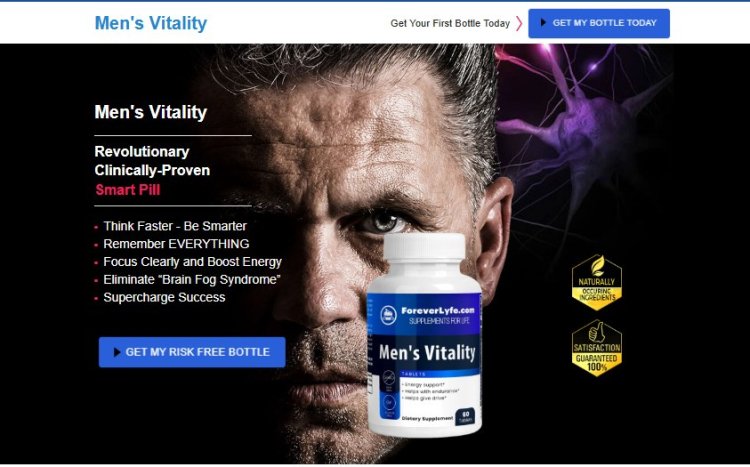 Men's Vitality Reviews (Official™) - Must Read Price!