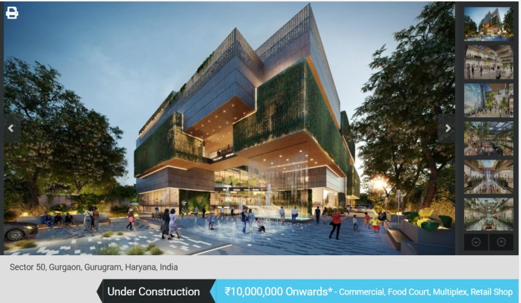 Elan Paradise- Commercial Property in Sector 50 Gurgaon
