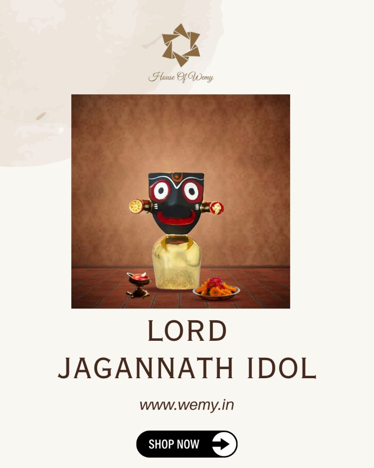 Shop Authentic and Handcrafted Lord Jagannath Idols Online at Wemy