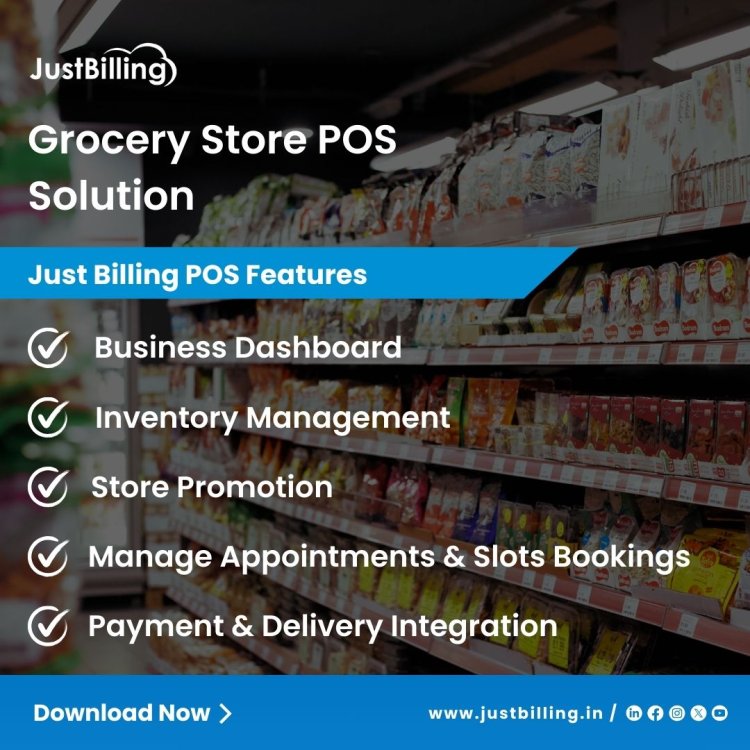 Simplify Daily Operations with a Smart Grocery Store POS Solution