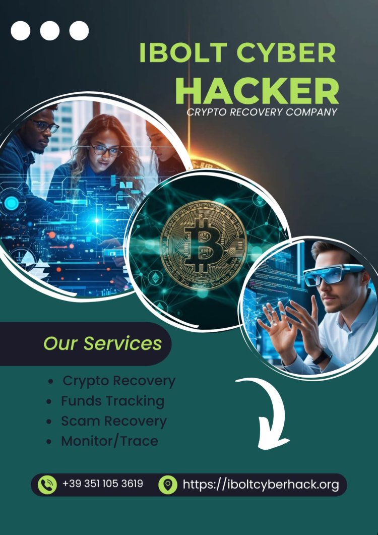 CRYPTO RECOVERY COMPANY: CONTACT iBOLT CYBER HACKER RECOVERY COMPANY