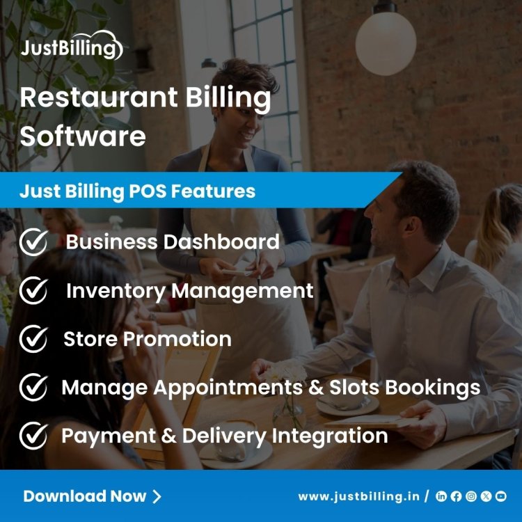 Easy and Efficient Restaurant Billing Software for Smooth Operations