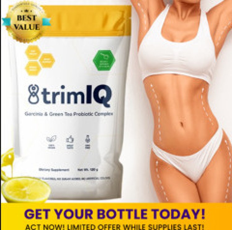 TrimIQ Reviews - TrimIQ For Metabolism Support | TrimIQ For Digestive Health.