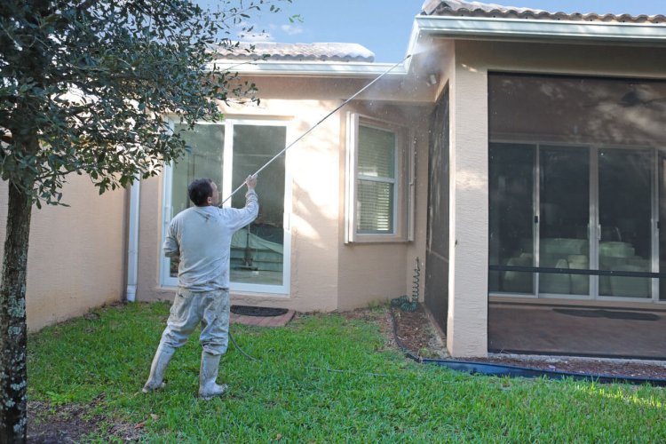 Stucco Pressure Washing in Escondido CA
