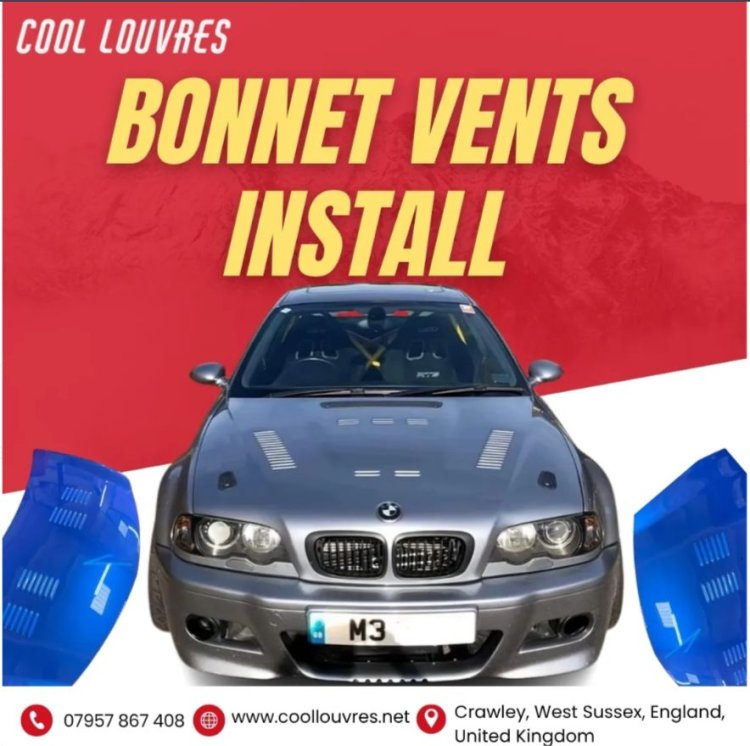 Mastering Airflow & Aesthetics: The UK's Leading Custom Bonnet Louvres by Cool Louvres