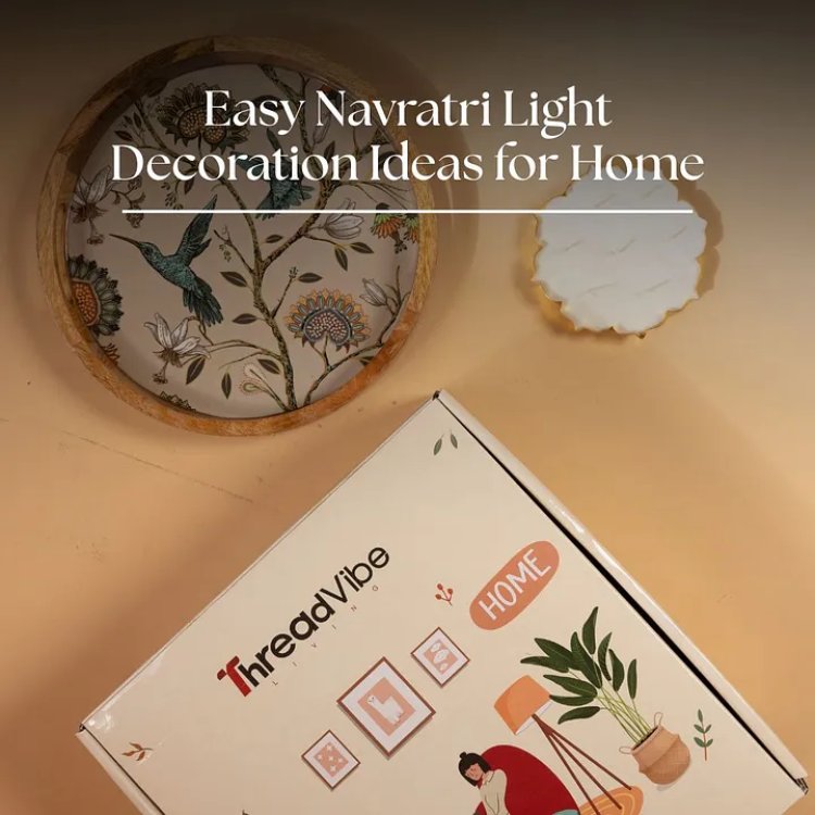 Easy Navratri Light Decoration Ideas for Home