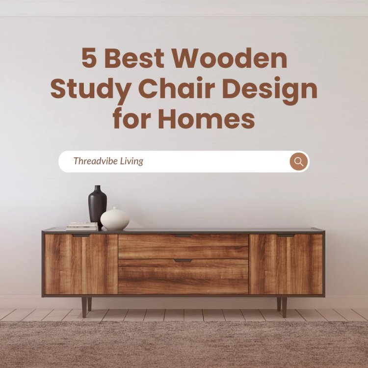 Top Wooden Study Chair Design in Indian Market