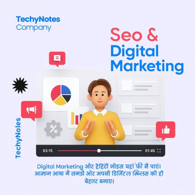 Digital Marketing Notes Covering Basics to Advanced