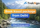 Book kasol package from Delhi